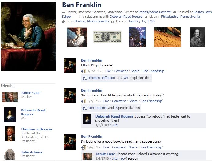 ben franklin facebook